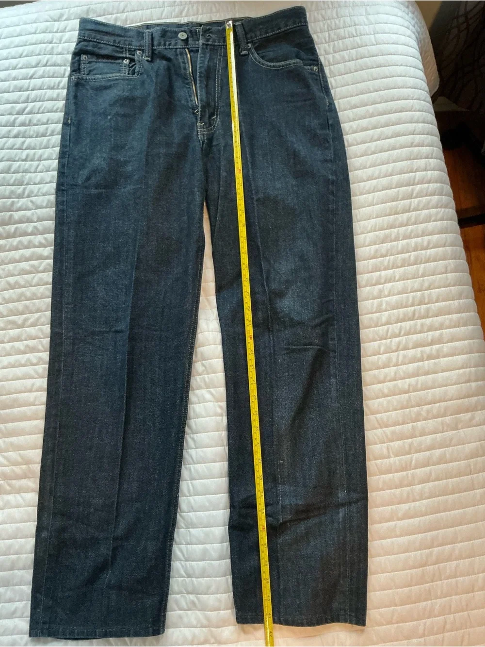 Levi's Men's Dark Blue Relaxed Straight Jeans (3)